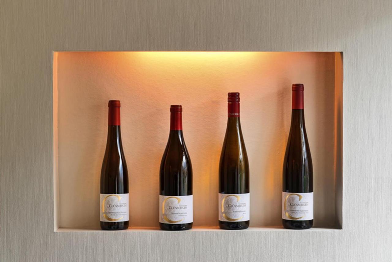 Weingut & Gaestehaus Christoph Cluesserath Trittenheim Exteriör bild
